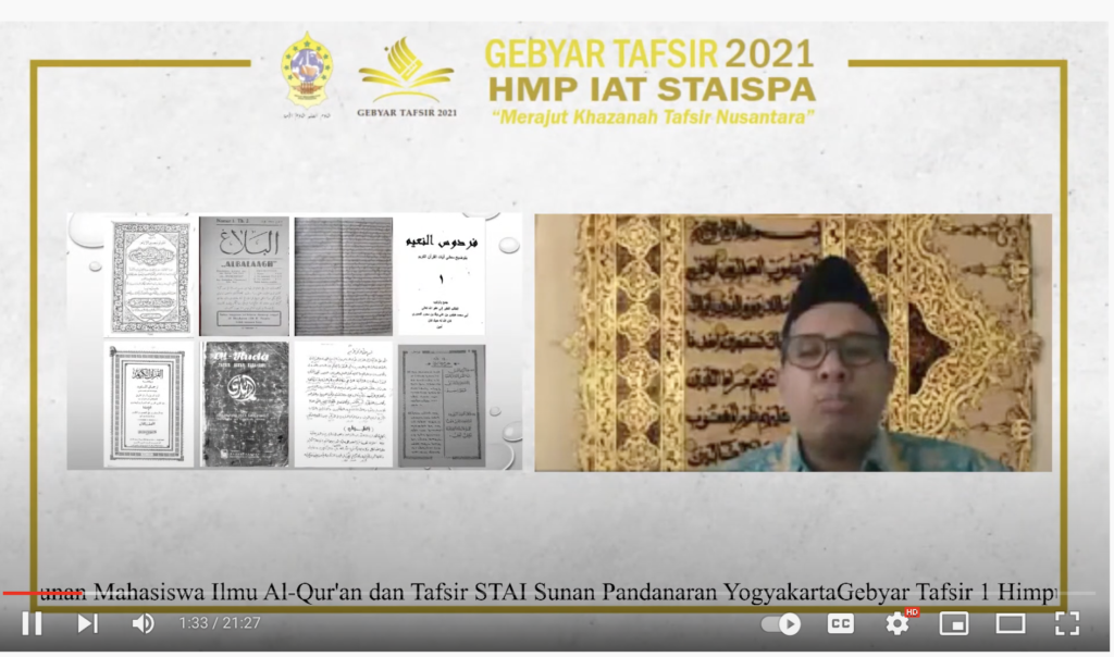 Islah Gusmian, Tafsir Nusnatara